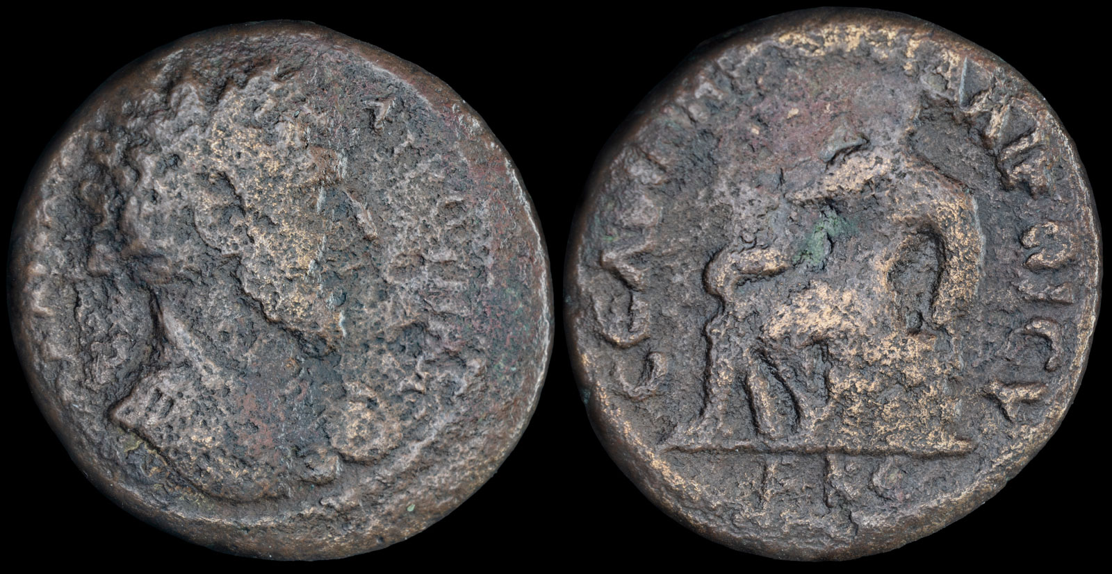 Abila, Decapolis 162/3 CE